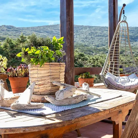 アパート Sardinia Re - Casa Li Nassi スティンティーノ